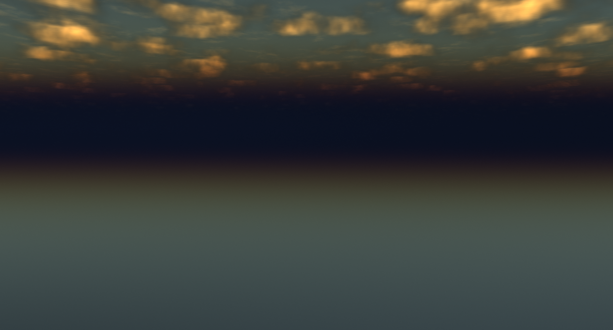 Example of the procedural skybox